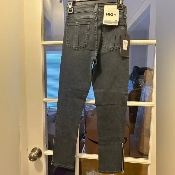 Rag & Bone Minna Nina High rise ankle cigarette size 24 - Picture 3 of 3